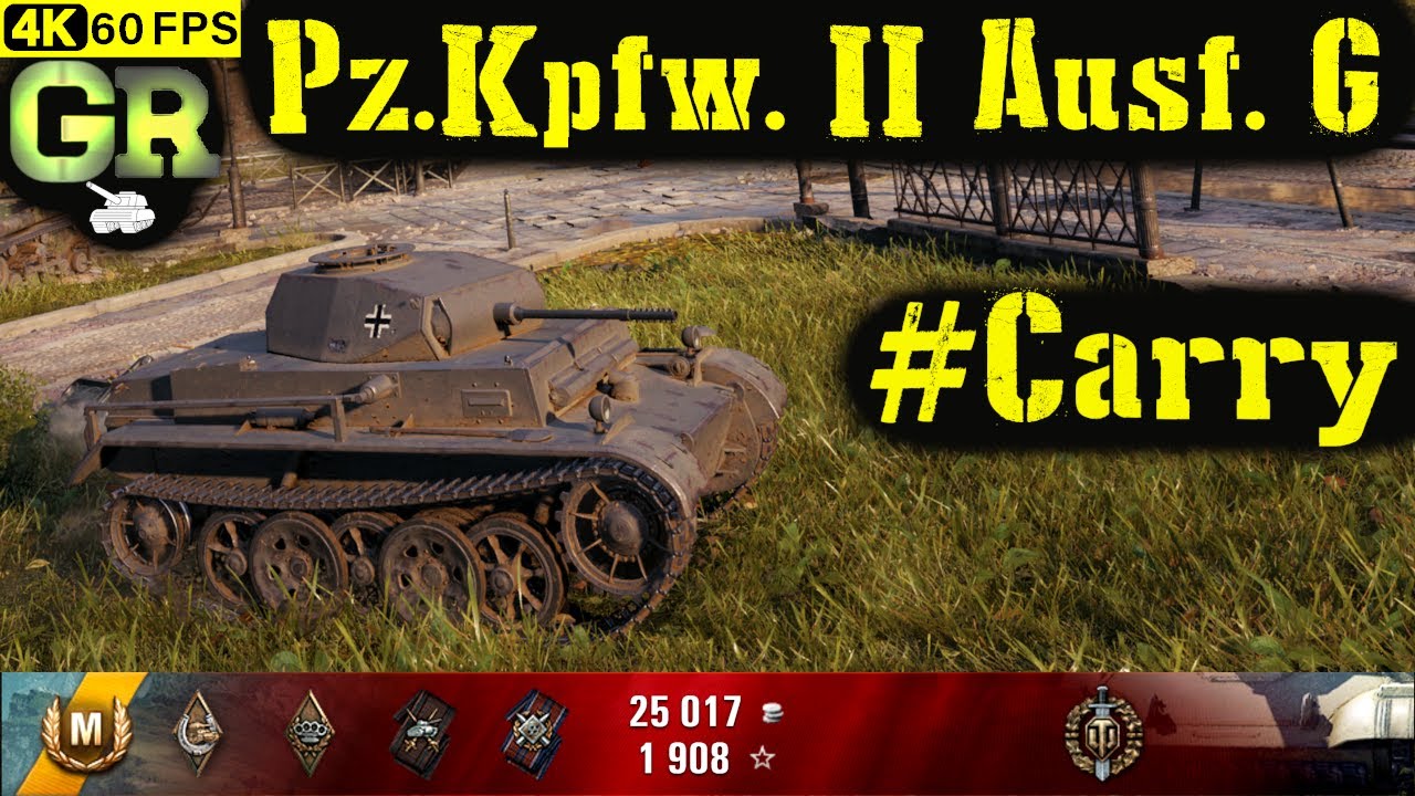 World of Tanks Pz.Kpfw. II Ausf. G Replay - 11 Kills 1.2K DMG(Patch 1.4.1)