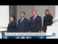 Silent Drill Platoon Review with the President of China and Madame Peng