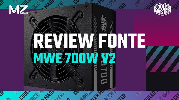 Nguồn máy tính Cooler Master MWE Bronze V2 230V - 700W - 80 Plus Bronze ...