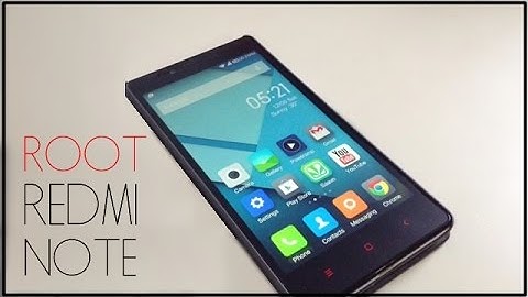 How to root or unroot Xiaomi Redmi Note - No loss of data!
