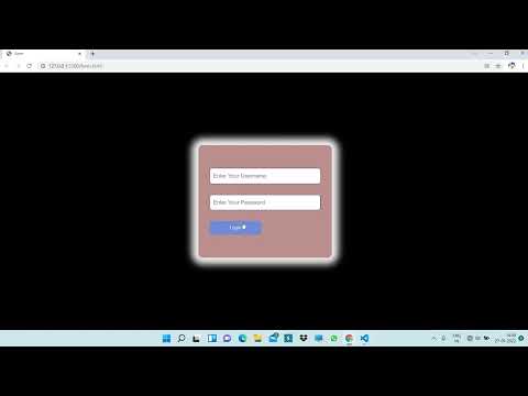 How To Create Simple Login Form with Html And CSS #loginform#design#webdesign