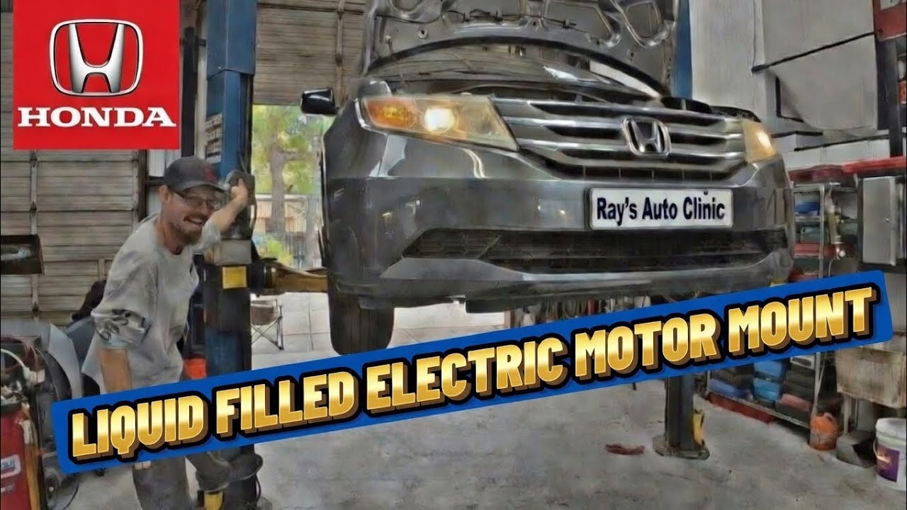 Customer States: Rattle NOISE! Failed/Collapsed Liquid-Filled Motor Mount Replacement! (3.5L)