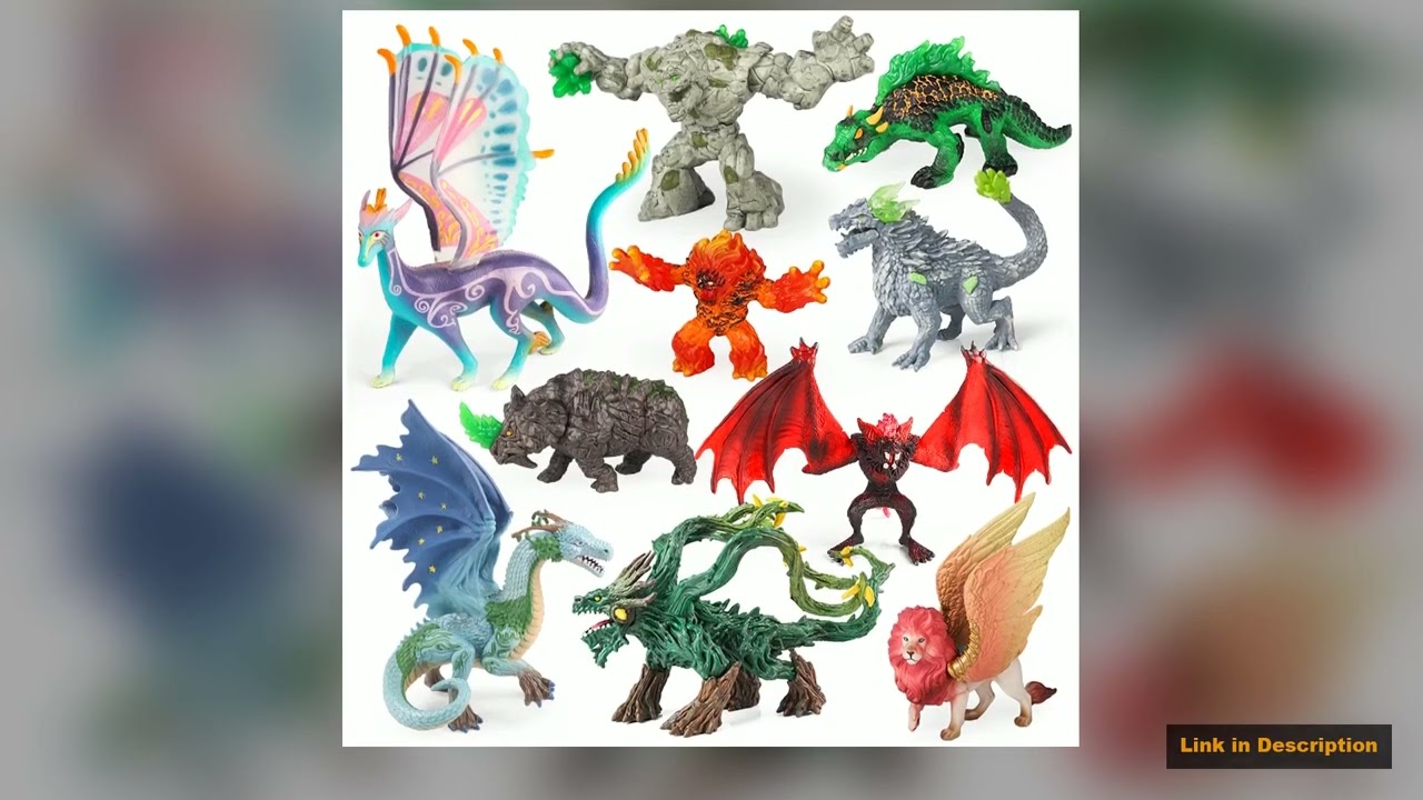 Oenux Simulation Dinosaur Bayala Dragon Tree Monster Bat Demon Basilisk Animal Model Action