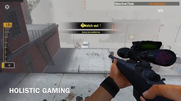 SNIPER HONOR GAMEPLAY - #32 | CHAPTER 1: RESCUE BLACKLIST : A BORROWED RIFLE LEVEL 3 COMPLETED |