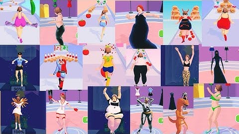 Body Race 3d - All Customes & Outfits unlocked - Gameplay Walkthrough ( iOS, Android) | Part 011