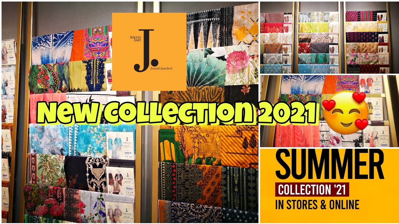 J. Junaid Jamshed Spring Summer Collection 2021 | J. Junaid Jamshed Summer collecttion 2021