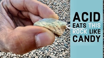 This Rock Melts Like Butter in Acid – You Have to See It!