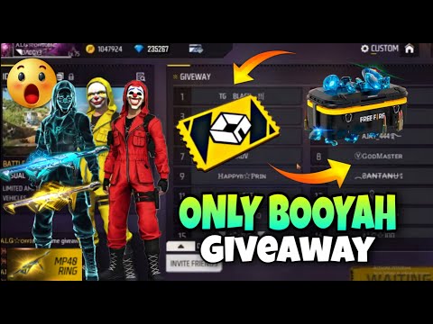 FREE FIRE LIVE BONY RING GIVEAWAY