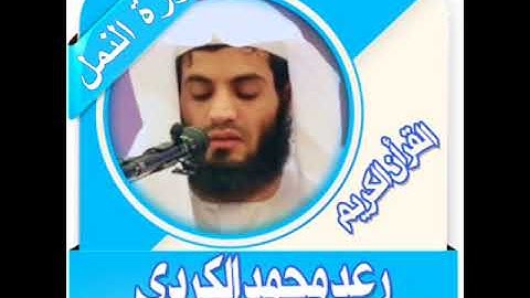 القارئ رعد محمد الكردي - سورة النمل | تلاوة مؤثرة خاشعة (جودة عالية HD)