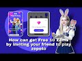 [Free Zem Event] ZEPETO Free 10 Zem by inviting your friend to play ZEPETO