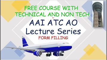 HOW TO FILL AAI ATC FORM |AAI ATC FORM FILLING|AAI AO FORM FILLING | #AAI #ATC #AO #FREEATCAOCLASSES