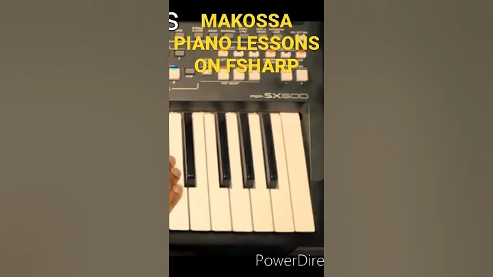 MAKOSSA PIANO LESSONS ON FSHARP#shorts