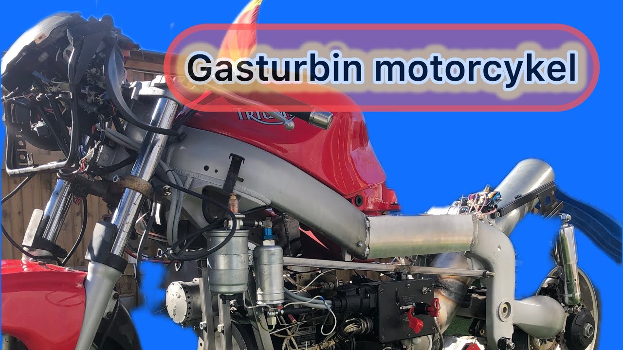 Kjells Gasturbin motorcykel projekt. 