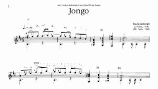 Paulo Bellinati: Jongo for Guitar (Score video) chords