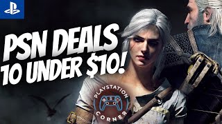 AMAZING New PlayStation Store SALE On Now! 10 Must Buy PSN Deals Under $10! PS4 & PS5! PSN Discount!