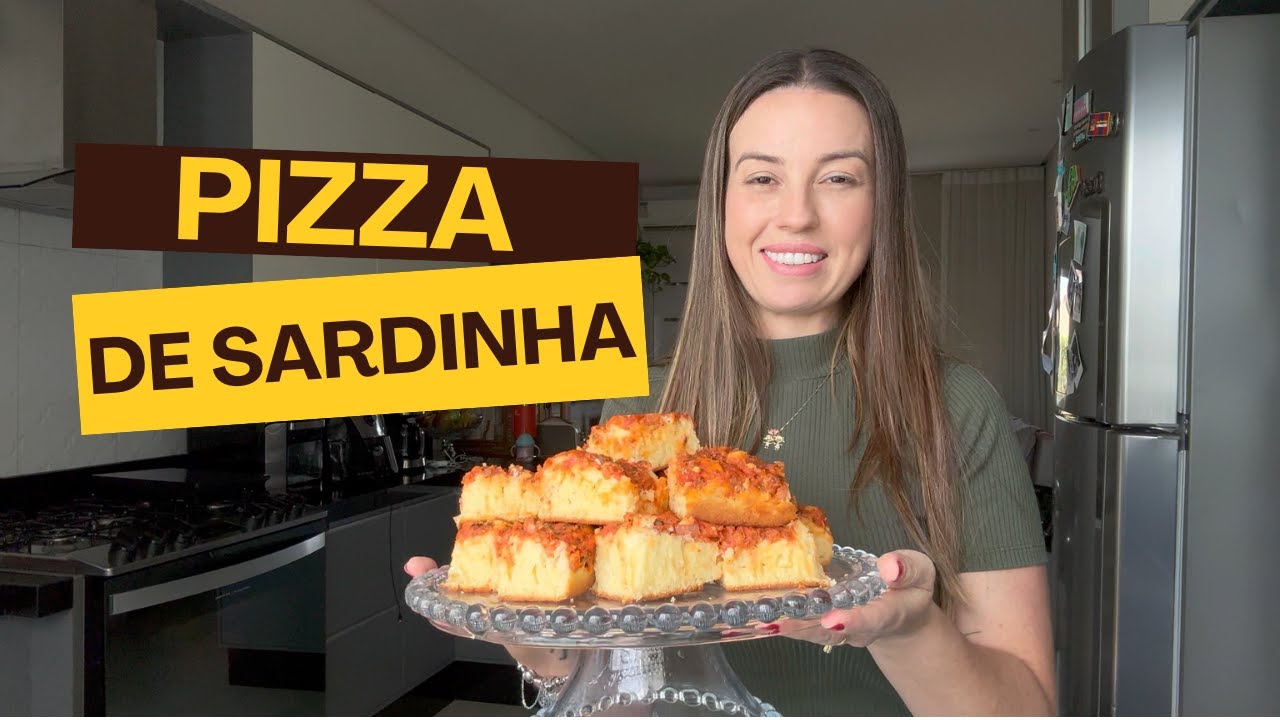 PIZZA DE SARDINHA  (PIZZA DE ANIVERSÁRIO)