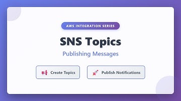 AWS SNS Topics: Creating and Publishing Messages Tutorial for Beginners