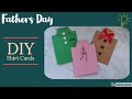 How to make a Shirt Card for Fathers Day - Handmade