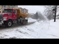 Winter Storm Today, February 13, 2019 Quebec City Canada