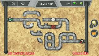 Pipeline Level 132 All 3 stars By Pixign, Android Solution