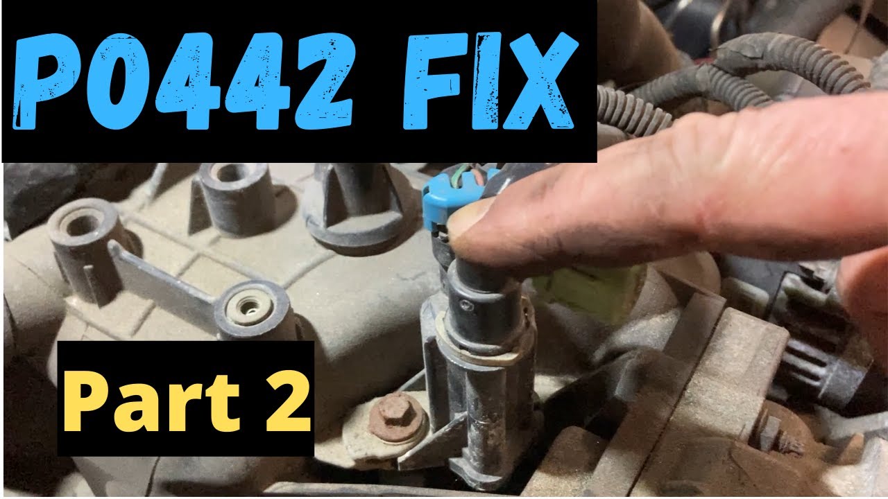 How To Fix P0442 Engine Code - Chevy Silverado - Part 2 - YouTube