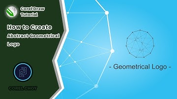 💻 Create Abtract Geometrical Logo | Corel Draw Video Tutorial