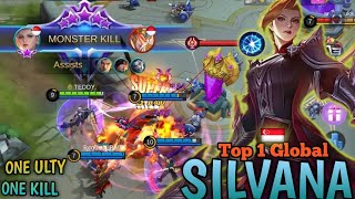 Silvanna best build paling sakit 2020 - INSANE DAMAGE || top 1 global silvanna 2020