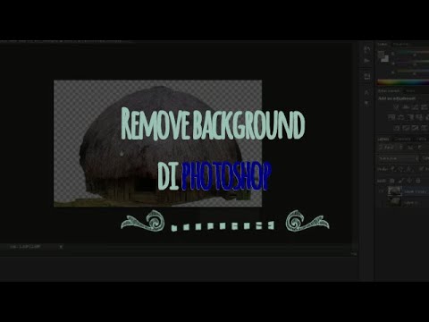 remove background di Photoshop - YouTube
