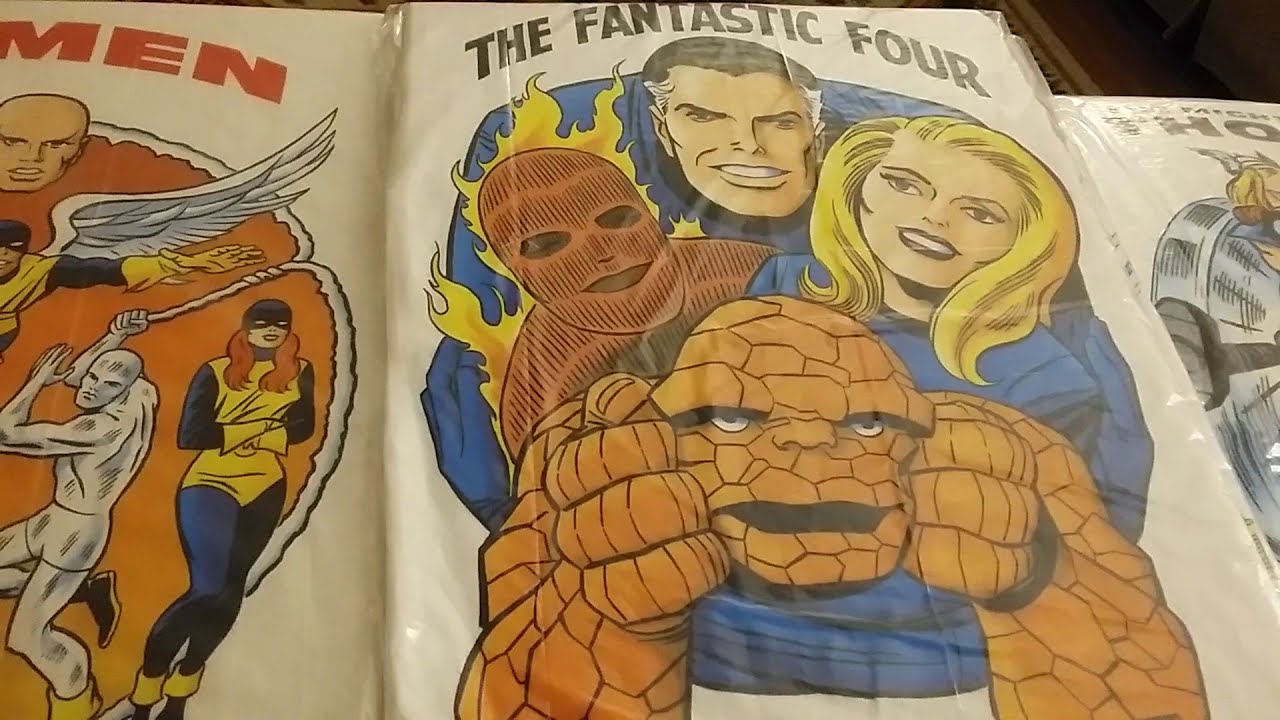 "Merry Marvel Marching Society" Marvel 1965-1969 T-Shirts
