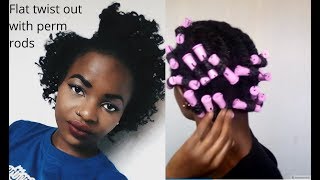 2 Strand Flat Twist Out And Flex Twist Rod 2 Strand Flat Twist