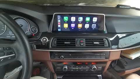 New style Android head unit For  BMW F10/5 series DEMO VIDEO