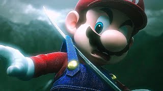 Mario Almost Dies in All Super Smash Bros Ultimate Reveal Trailers (HD Cutscenes Movie) screenshot 4