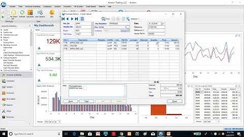 How to create Purchase Return in Axolon ERP