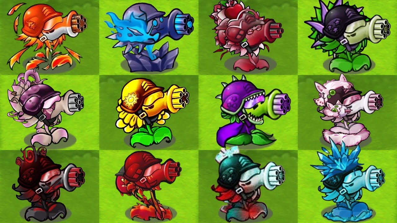PVZ 1 Fusion 2.3 Challenge!! 300 Plants Fusion VS 300 Ultimate Obsidian ...