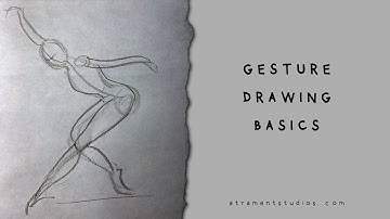 GESTURE DRAWING basics tutorial by Brandon Stewart