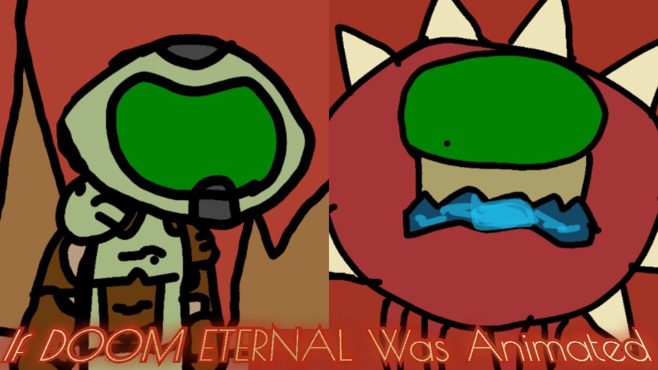 If DOOM ETERNAL Was Animated