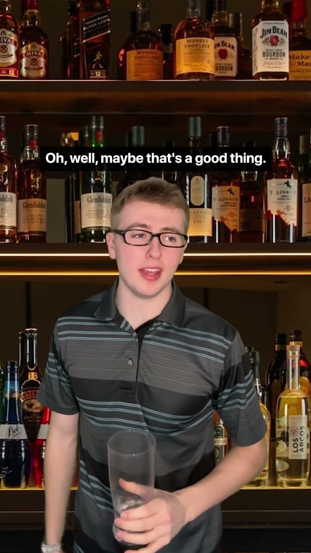 Bartender Talks To Sad Man #Shorts
