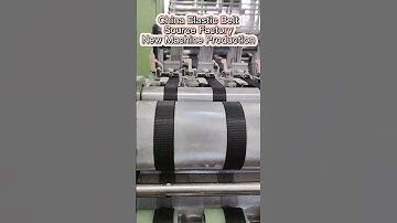 China Elastic Belt Source Factory, New Machine Production.