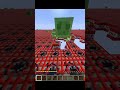 Minecraft but the world is made of TNT?! #minecraft #gaming #tnt #funny #anotherbrickinthewall