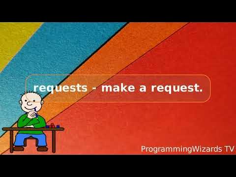 Requests VideoBook 03 : How to make HTTP requests - YouTube
