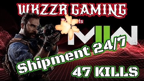 Modern Warfare 2: Shipment 24/7 47 kills. #wkzzrgaming #xbox