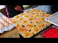 創業４０年超！開店と同時に行列ができるファンの多いお好み焼き屋台Japanese Street food - $1 okonomiyaki