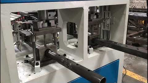 Round Pipe CNC Automatic Punching Machine