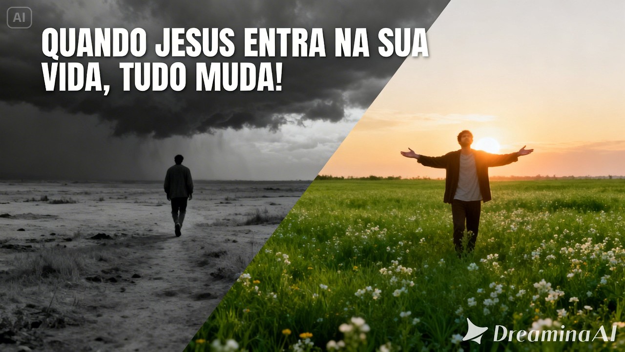 QUANDO JESUS ENTRA NA SUA VIDA, TUDO MUDA!