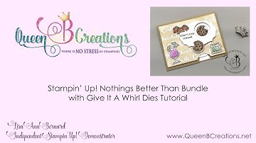 👑 Stampin Up Give It A Whirl Dies Interactive Card Tutorial