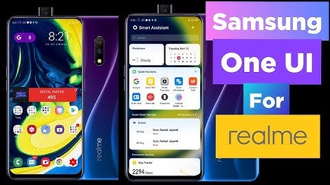 samsung one ui for oppo realme mobiles| one ui theme in color OS 6,