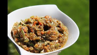 The Ultimate Murtani (spicy choka) Recipe #MeatFreeMonday | CaribbeanPot.com