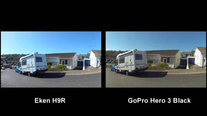 GoPro Hero 3 Black vs Eken H9R budget camera - surprising results!