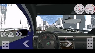 Alternative track layout of togliatti ring | Running Lap with Skoda Superd | Simple Car Crash