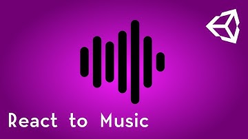 How to make objects react to Music [Unity] | English